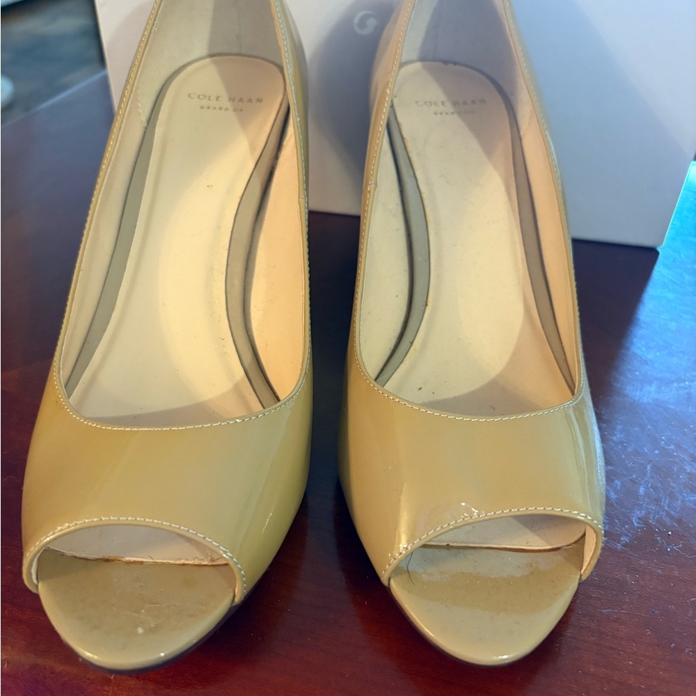 Cole Haan Tan Stiletto Heels